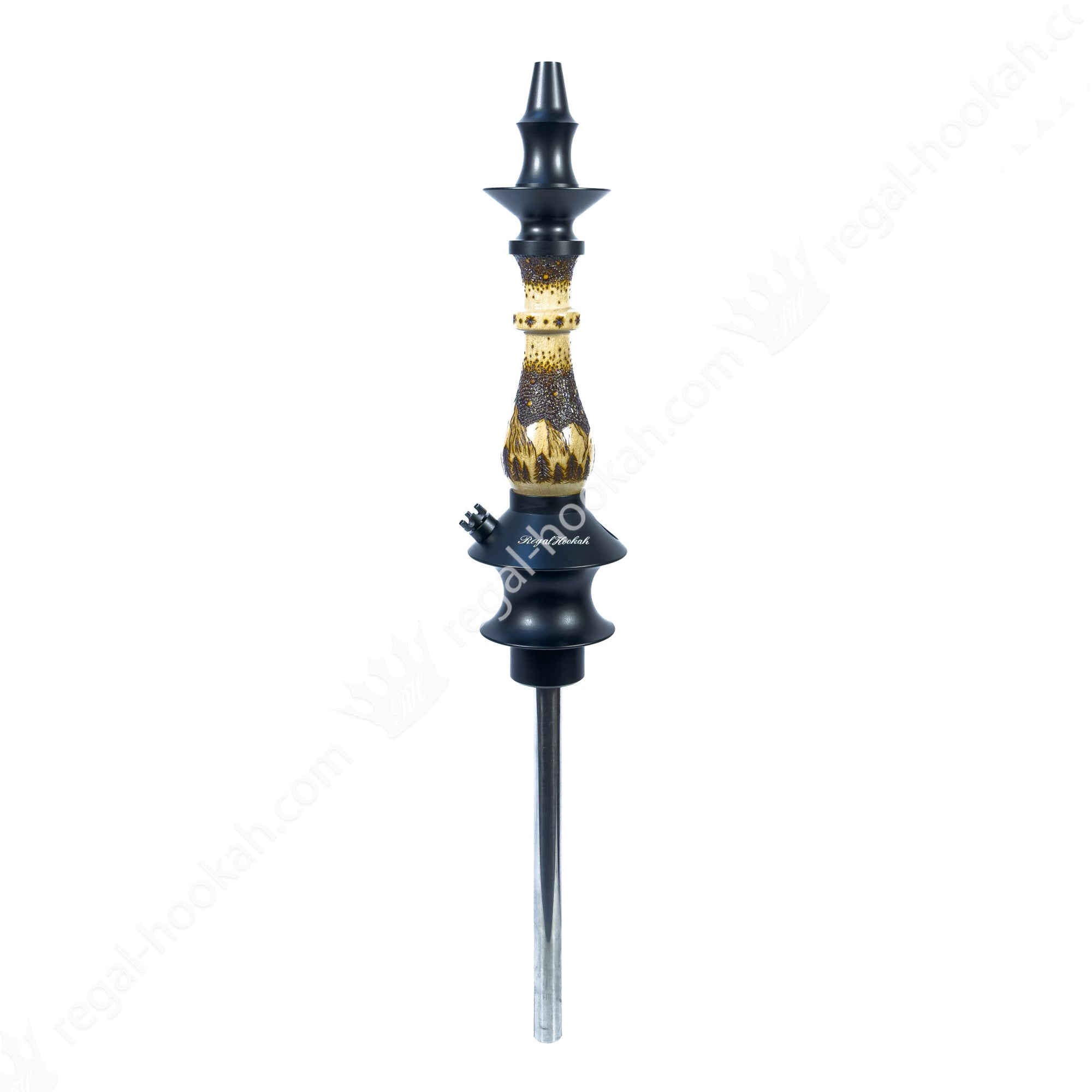 Regal Hookah Prince Burned Forest by Regal Hookah | Premium Hookah Made in USA