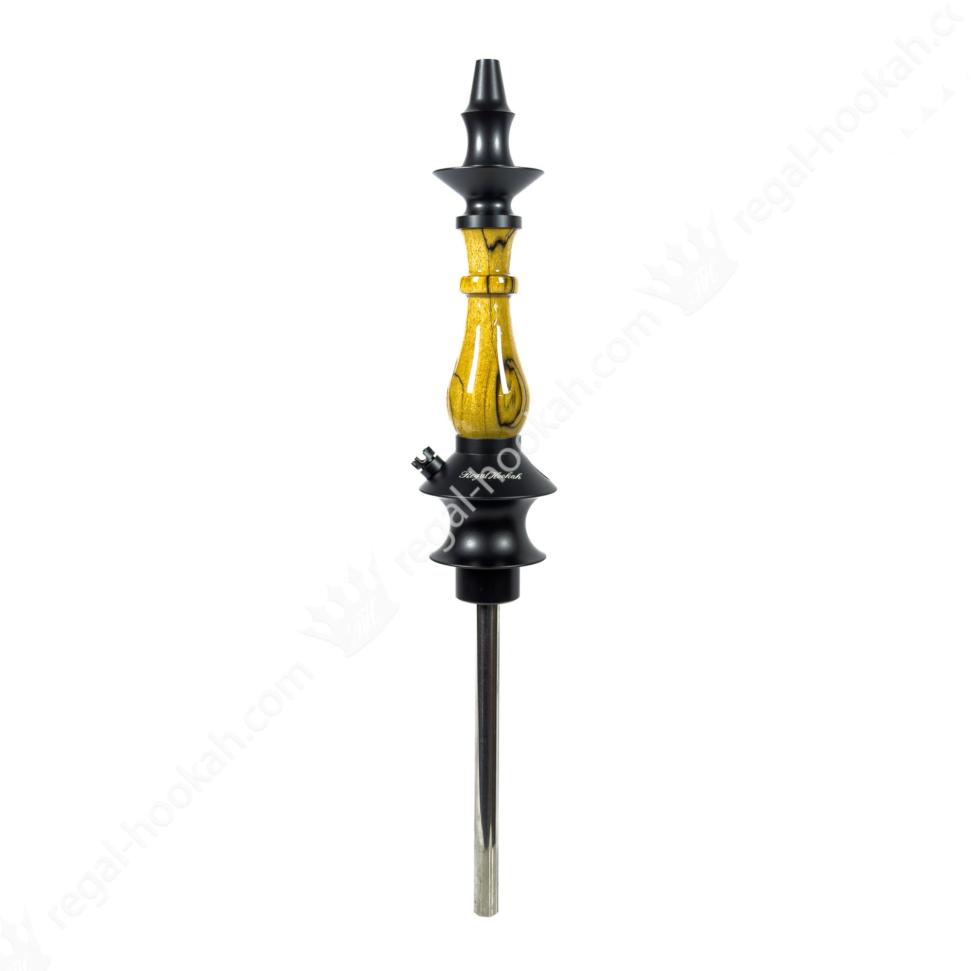 Regal Hookah Prince Satin Pinewood by Regal Hookah | Premium Hookah Made in USA