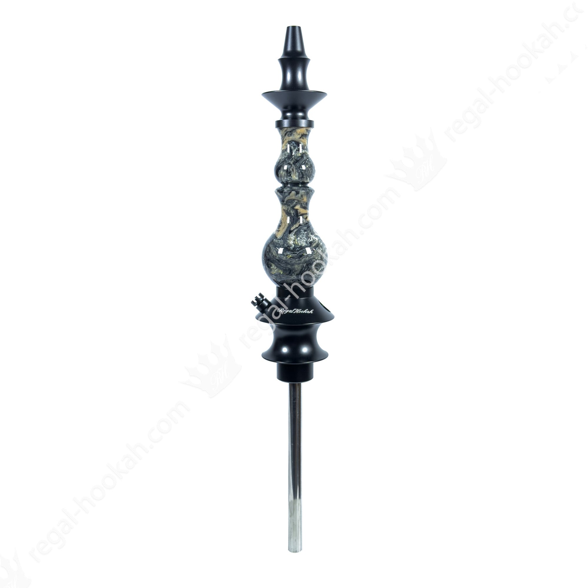 Regal Hookah Bishop Silver Pearl by Regal Hookah | Premium Hookah Made in USA
