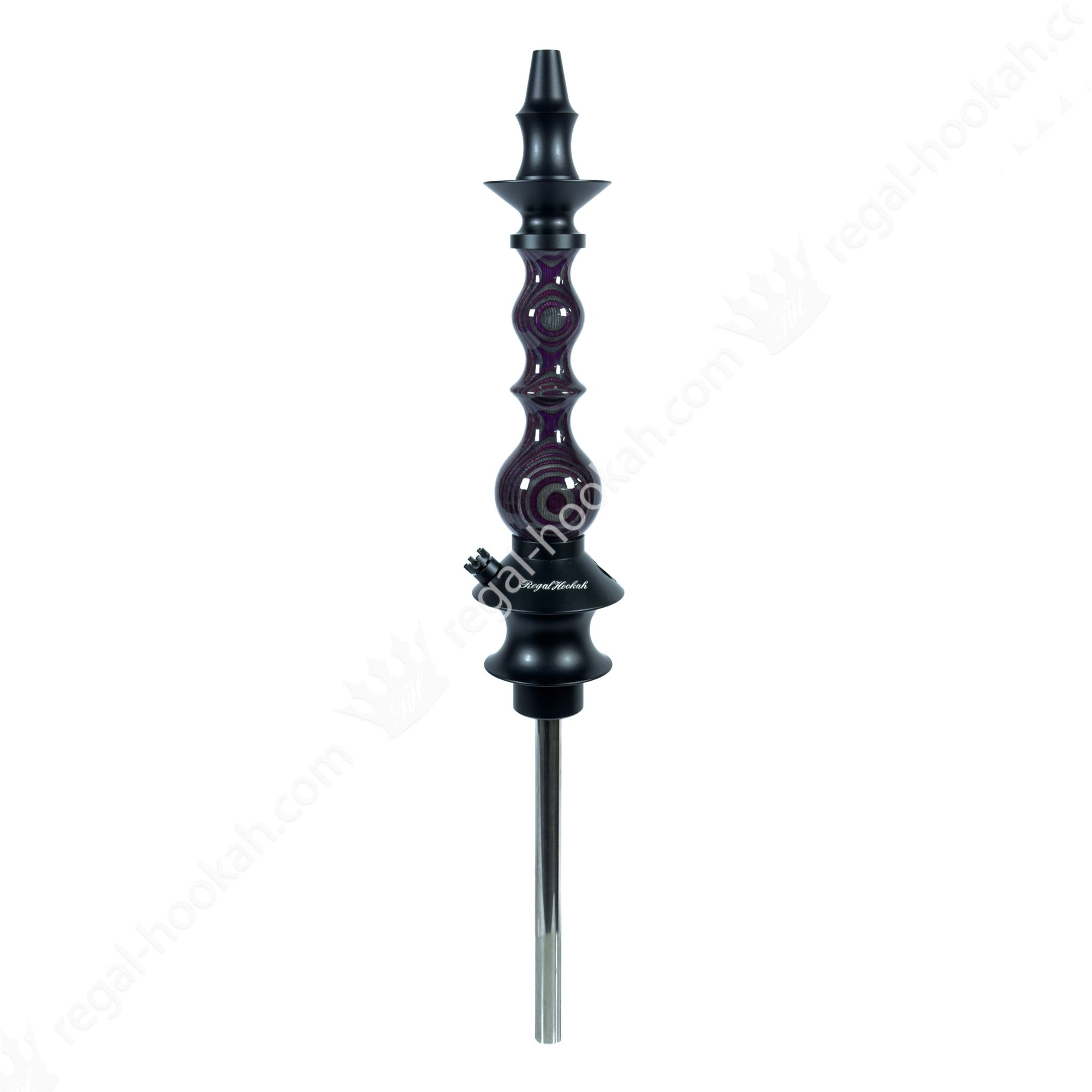 Regal Hookah Mini Queen DW Dark Night by Regal Hookah | Premium Hookah Made in USA
