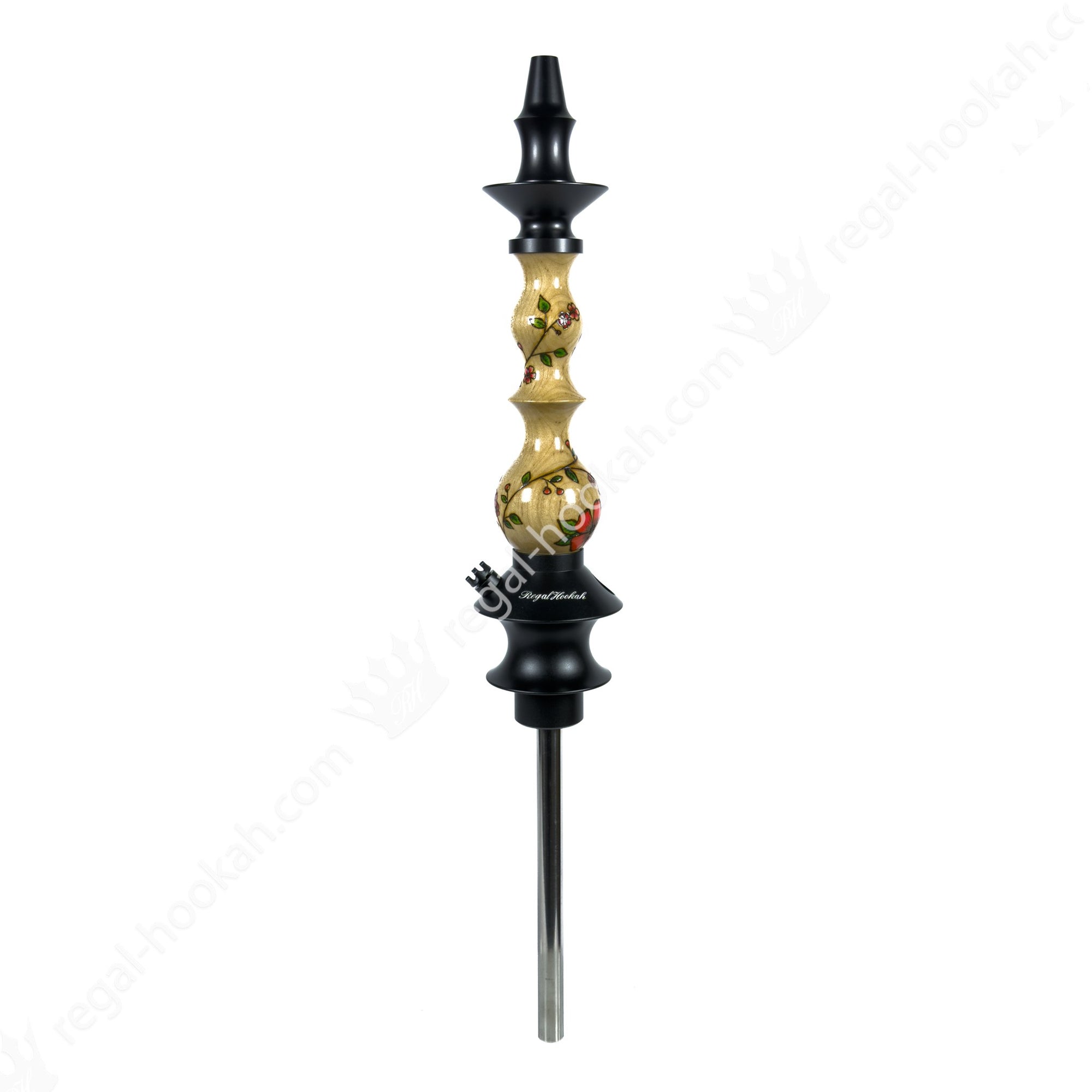 Regal Hookah Mini Queen Burnt Blossom by Regal Hookah | Premium Hookah Made in USA