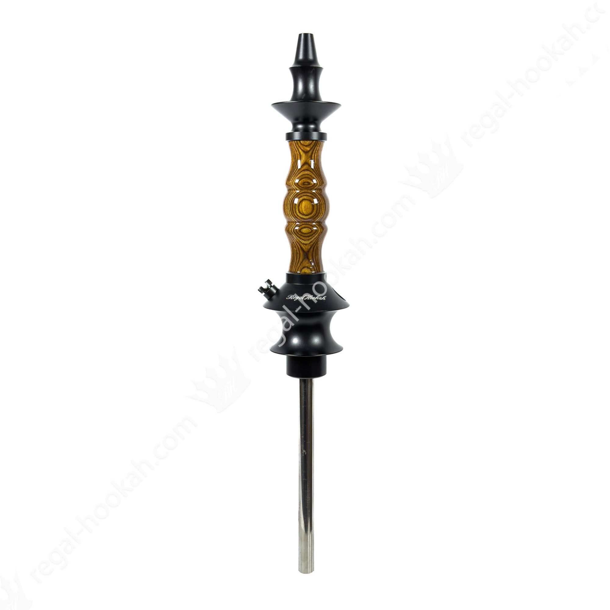 Regal Hookah Prince Eye DW Nutwood by Regal Hookah | Premium Hookah Made in USA