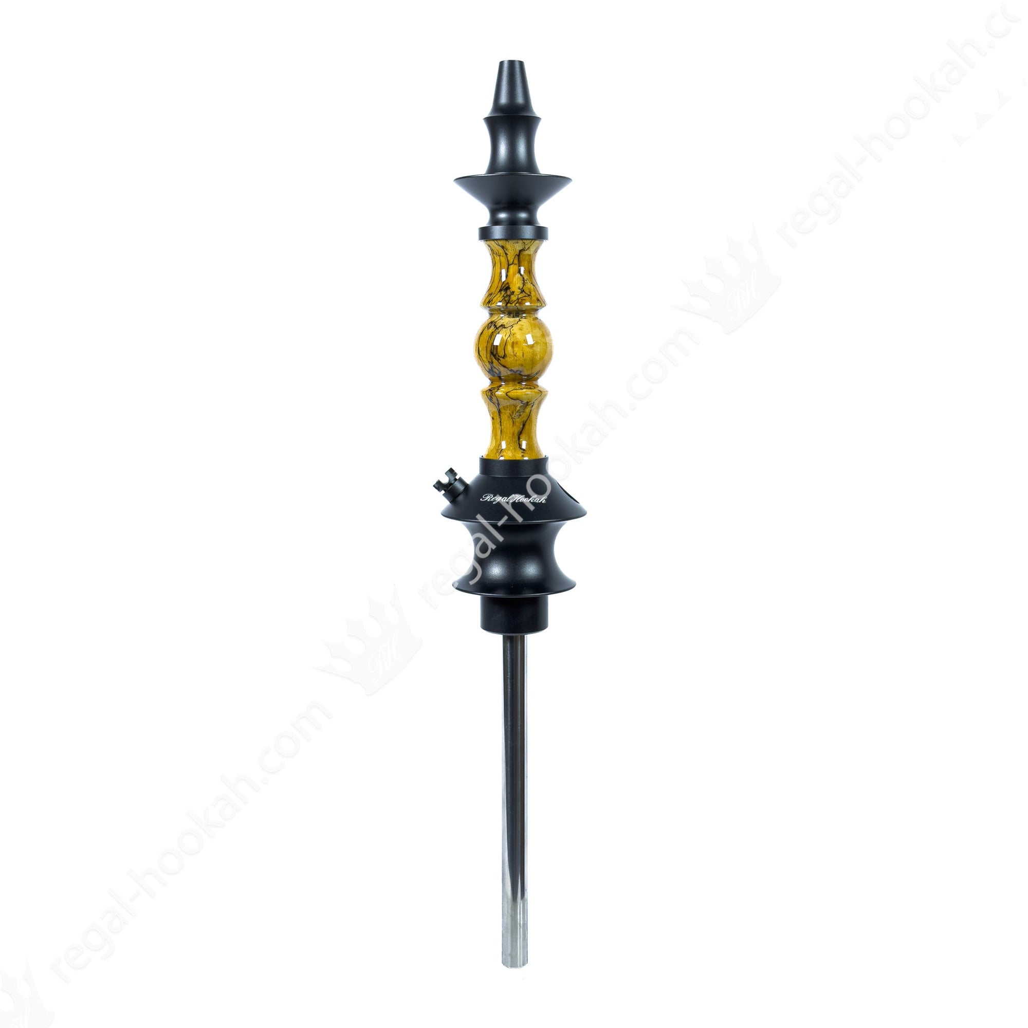 Regal Hookah Prince Eye Spalted Tamarind by Regal Hookah | Premium Hookah Made in USA