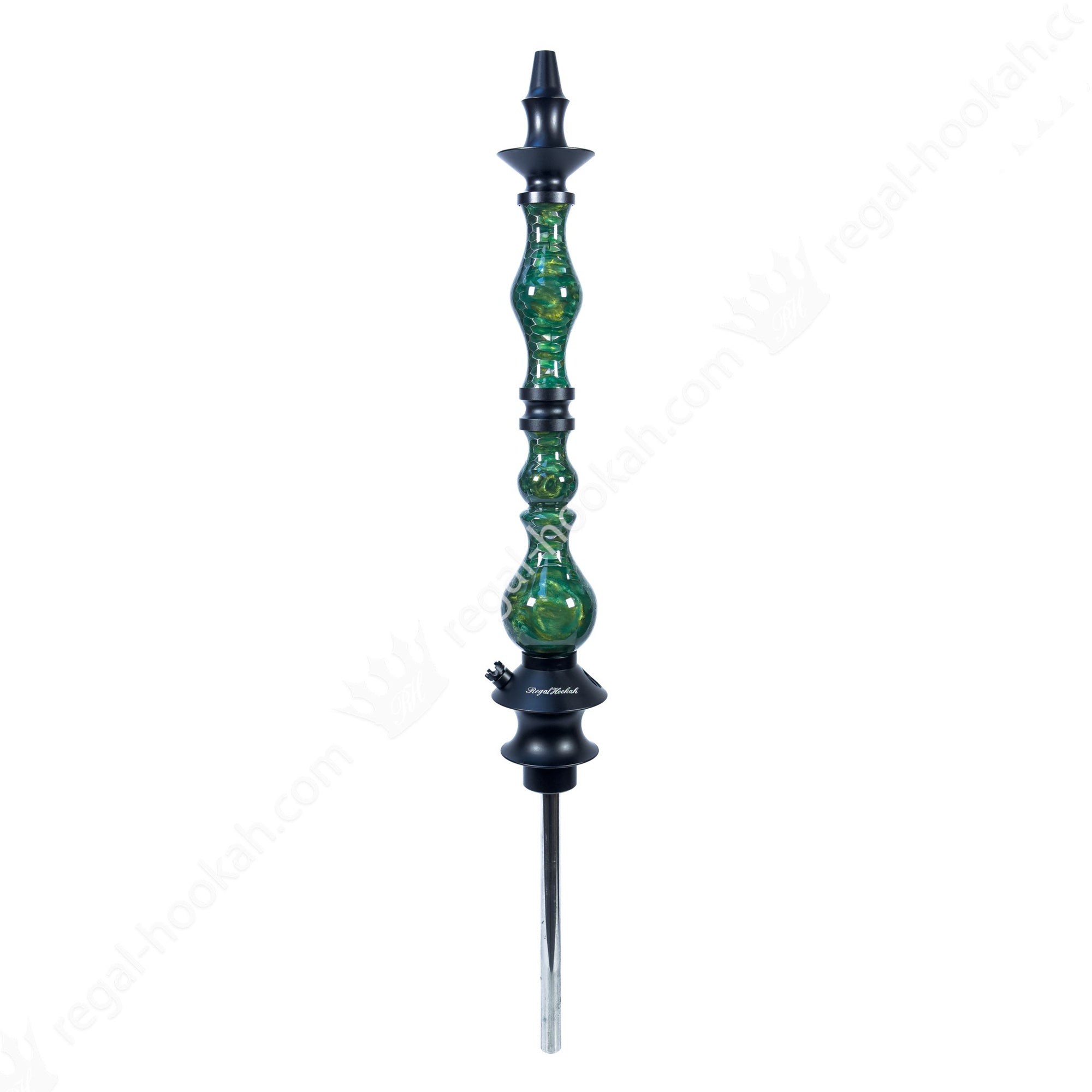 Regal Hookah King Honeycomb Green by Regal Hookah | Premium Hookah Made in USA