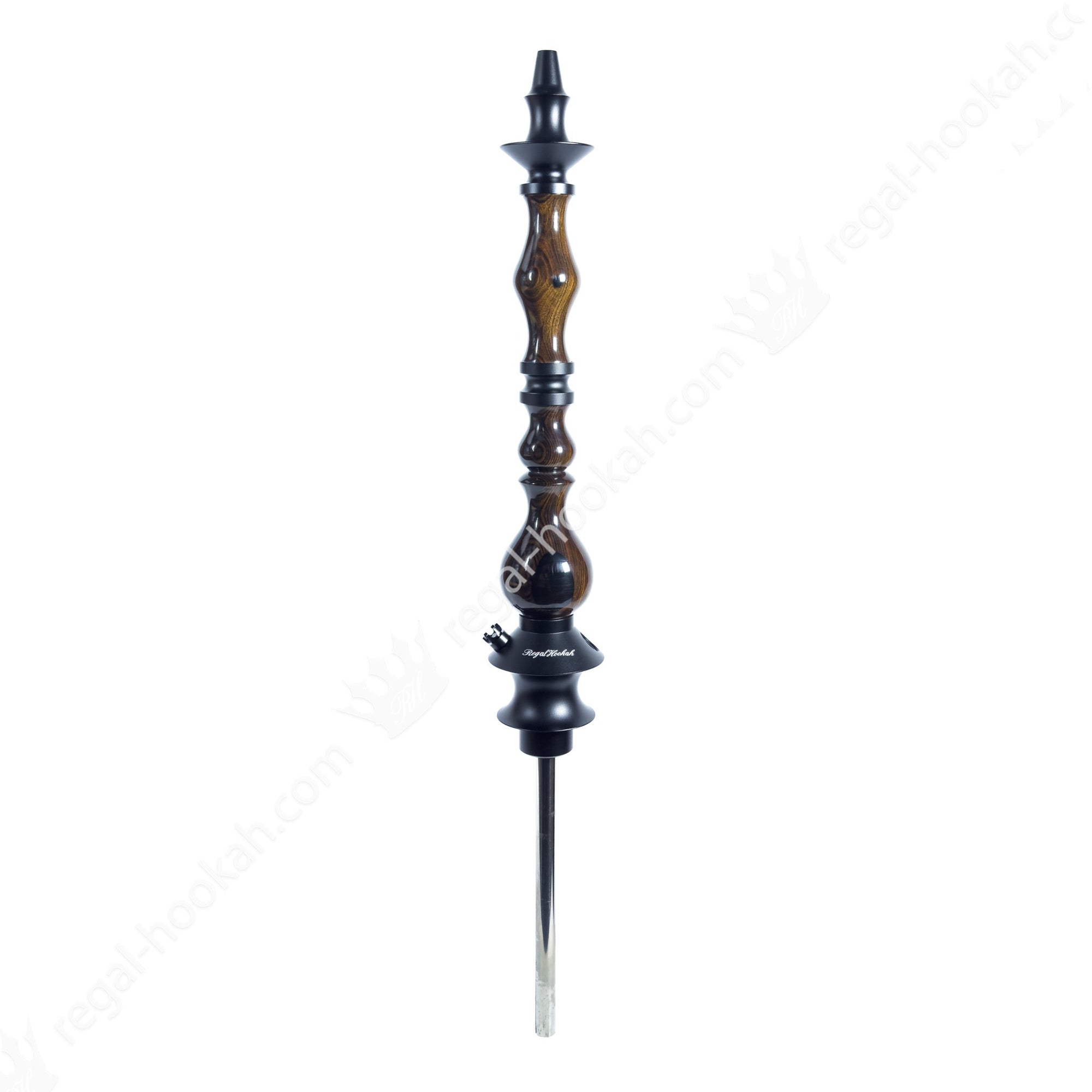 Regal Hookah King Satin Darkwood by Regal Hookah | Premium Hookah Made in USA