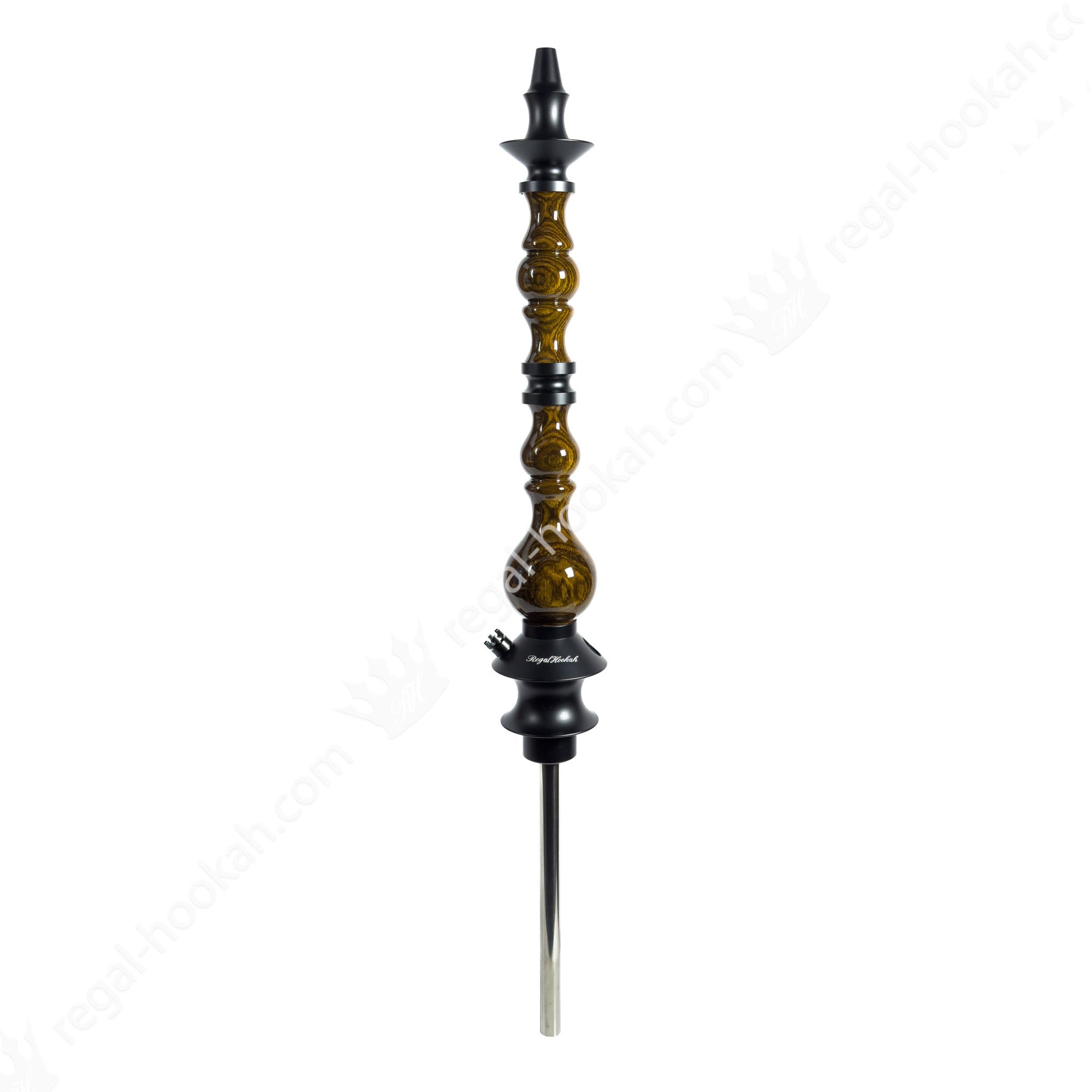 Regal Hookah King Satin Nutwood by Regal Hookah | Premium Hookah Made in USA