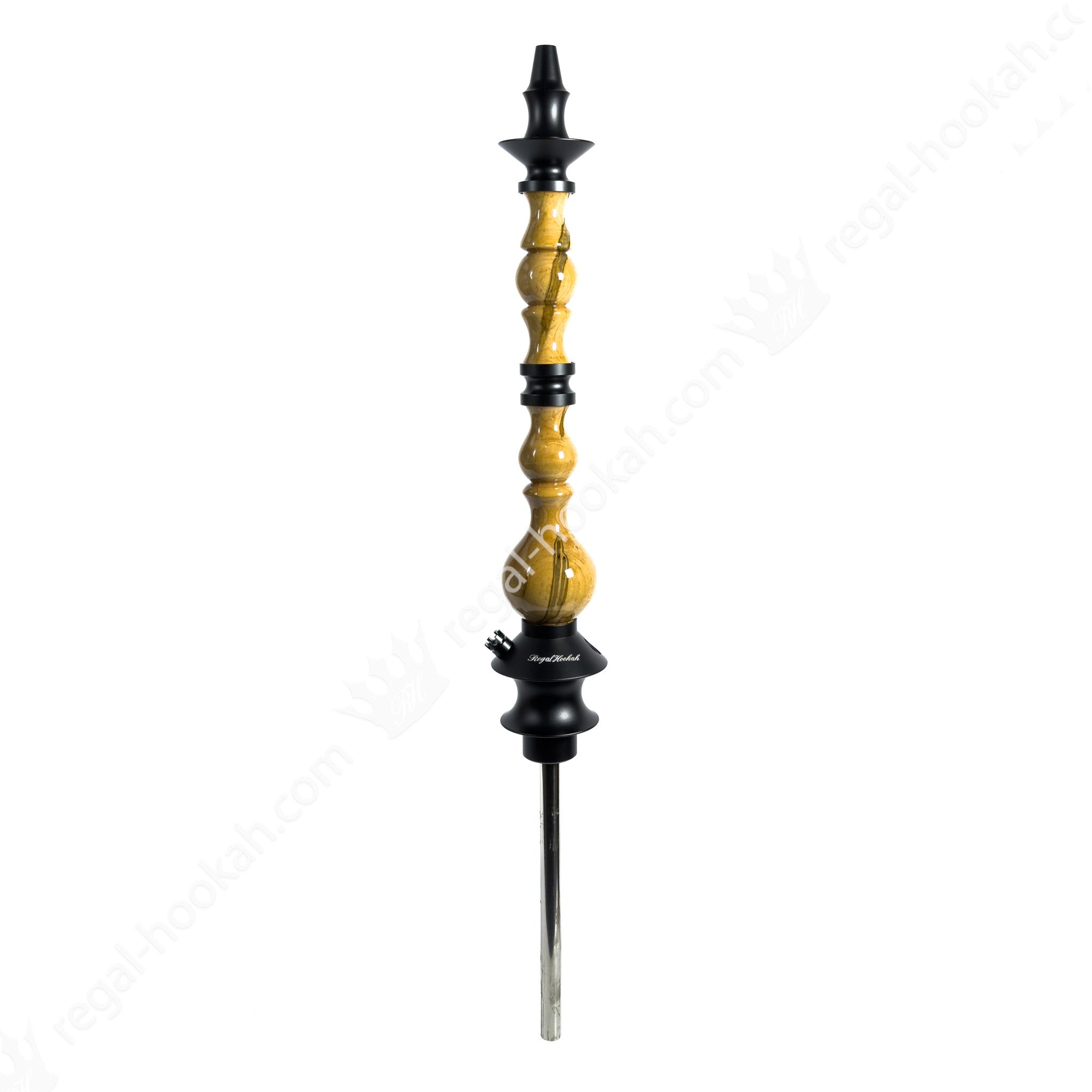 Regal Hookah King Satin Pinewood by Regal Hookah | Premium Hookah Made in USA