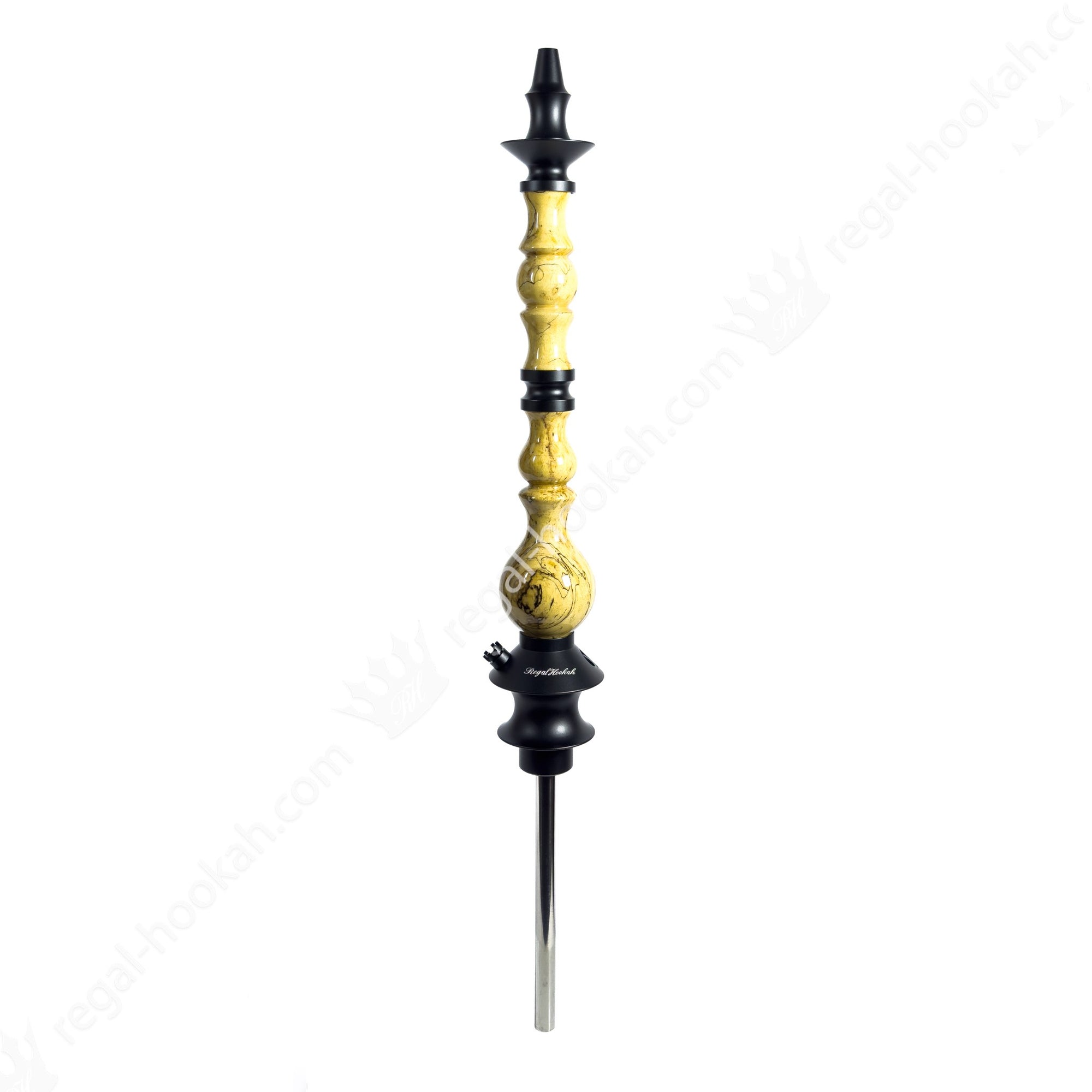 Regal Hookah King Spalted Maple by Regal Hookah | Premium Hookah Made in USA