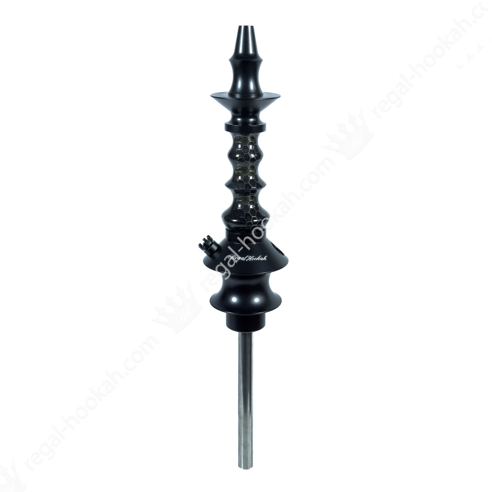 Regal Hookah Prince Custom Dark Honeycomb by Regal Hookah | Premium Hookah Made in USA