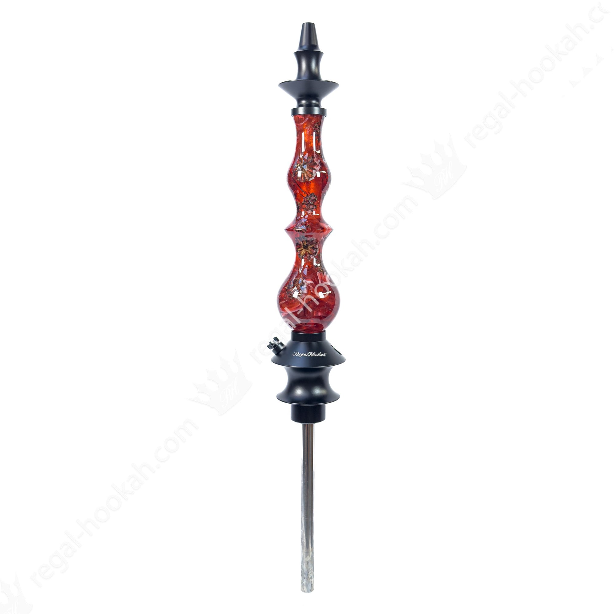 Regal Hookah Queen Epoxy Red Anise by Regal Hookah | Premium Hookah Made in USA