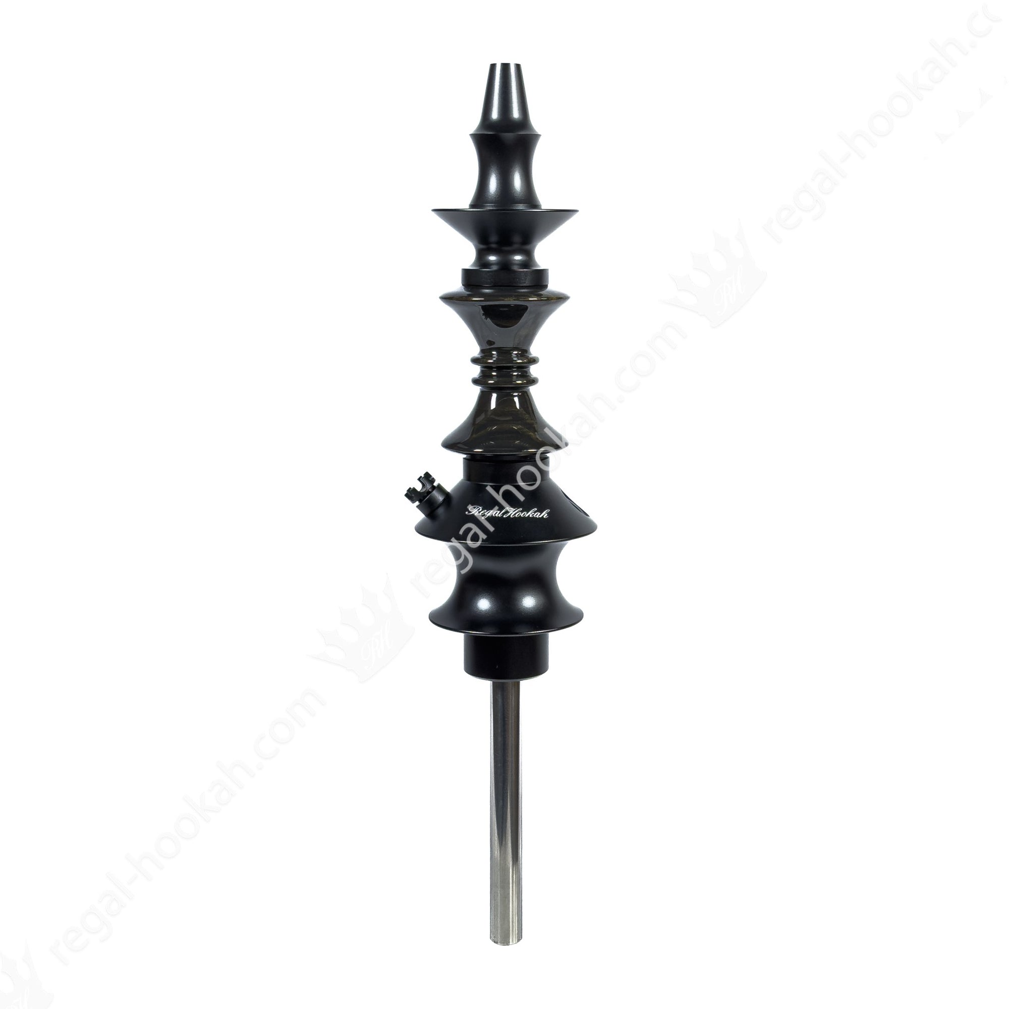 Regal Hookah Pawn Hourglass Blackwood by Regal Hookah | Premium Hookah Made in USA