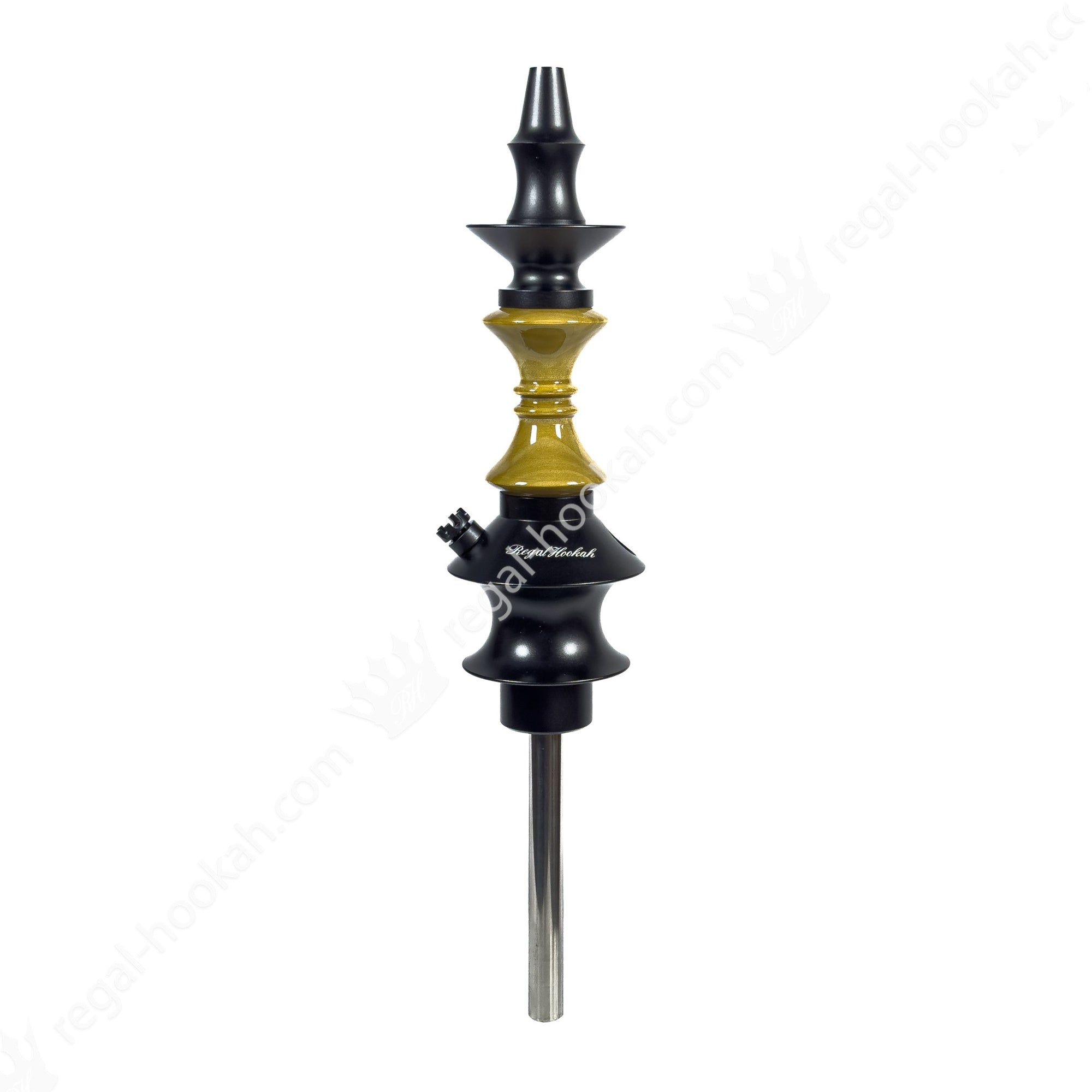 Regal Hookah Pawn Hourglass Pinewood by Regal Hookah | Premium Hookah Made in USA