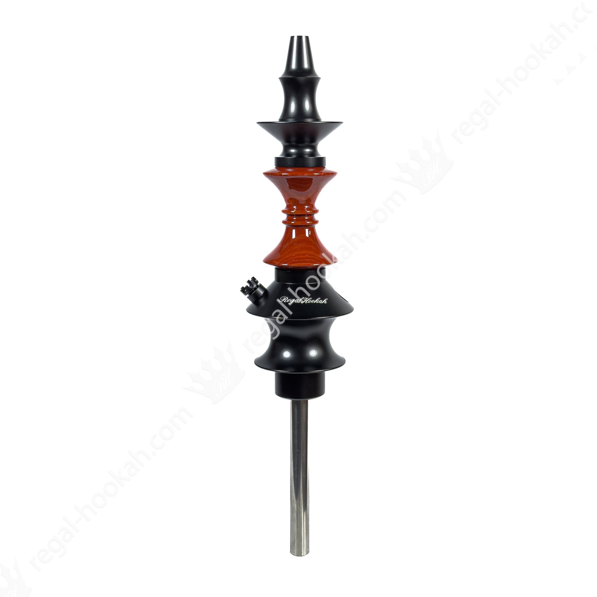 Regal Hookah Pawn Hourglass Redwood by Regal Hookah | Premium Hookah Made in USA