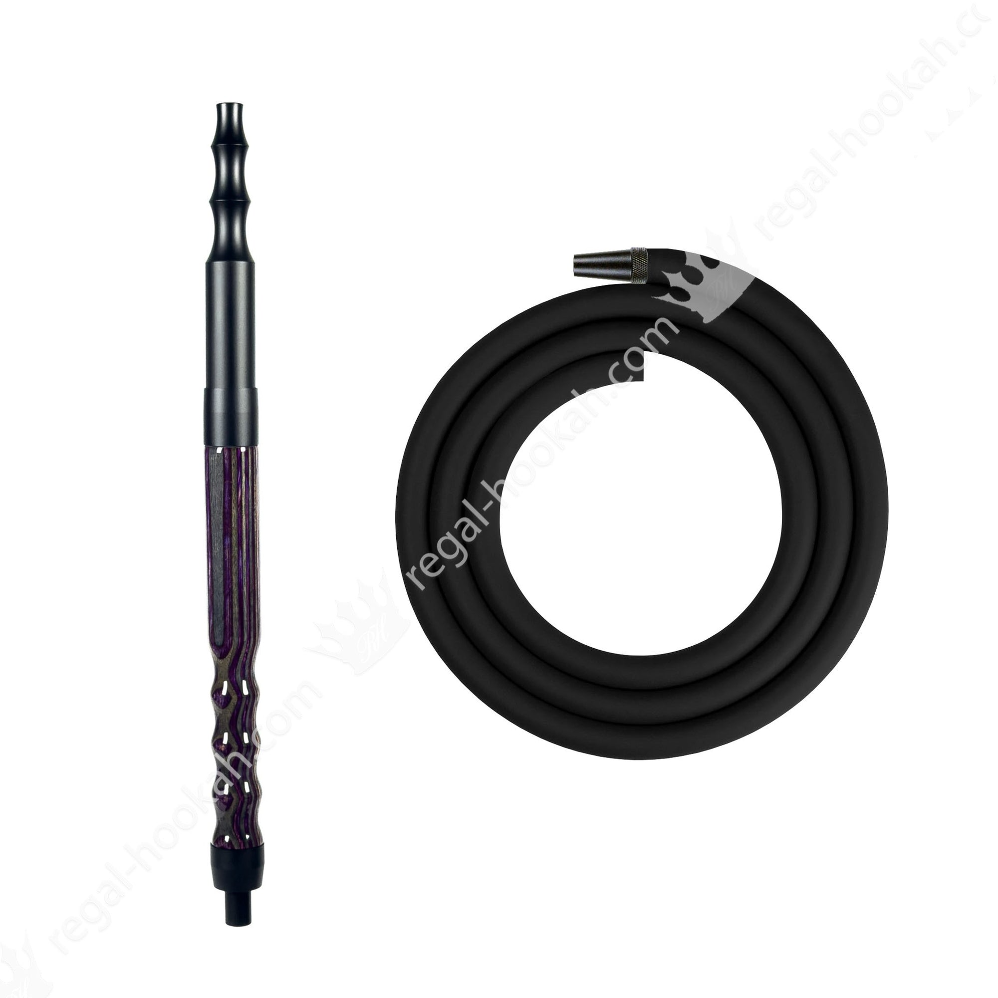 Regal Hookah Hose Kit DW Dark Night by Regal Hookah | Premium Hookah Made in USA