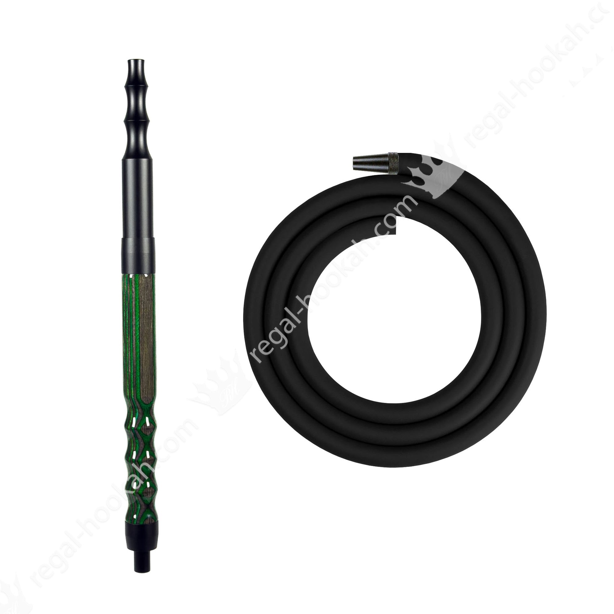 Regal Hookah Hose Kit DW Green Hornet by Regal Hookah | Premium Hookah Made in USA