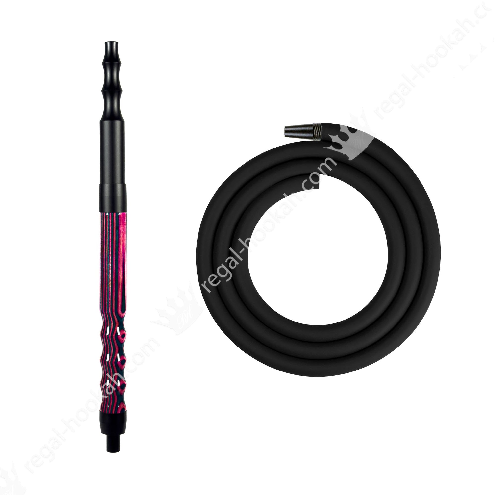 Regal Hookah Hose Kit Pink Lady by Regal Hookah | Premium Hookah Made in USA