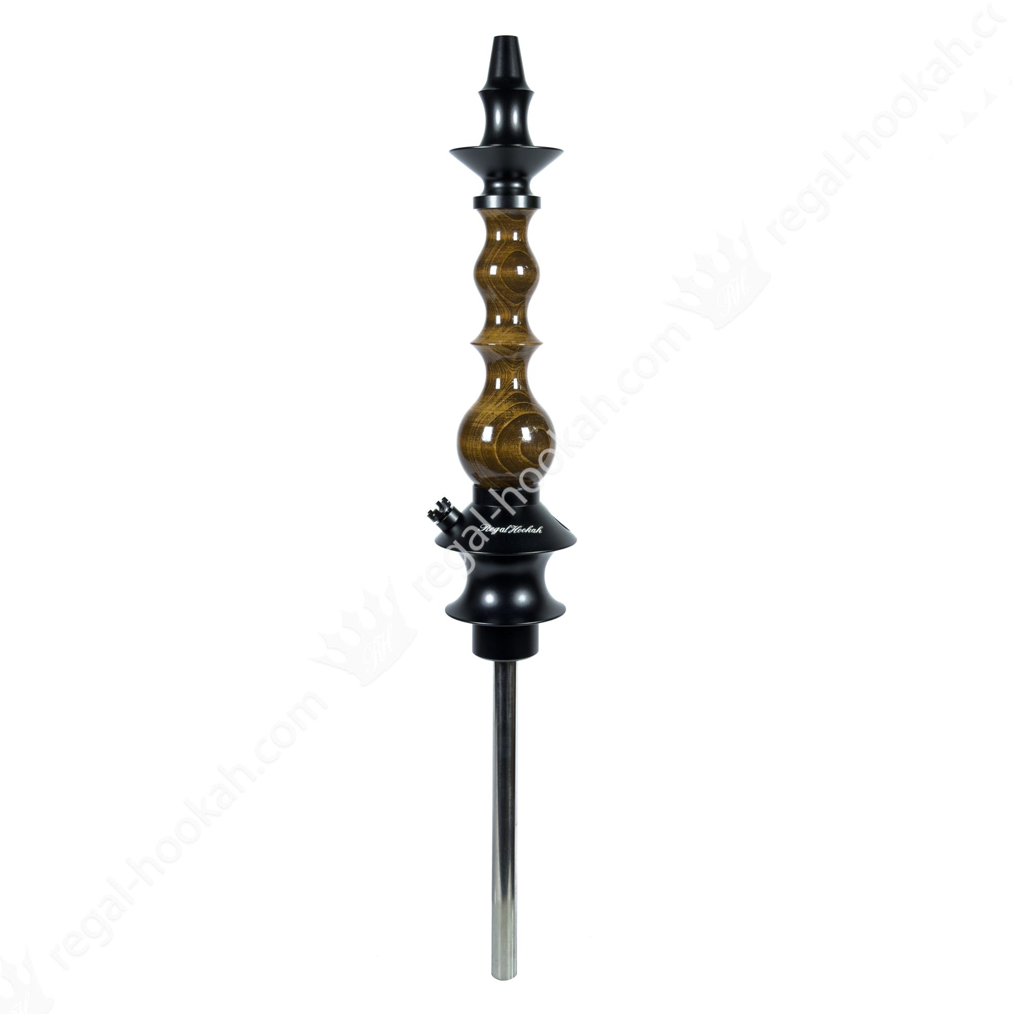 Regal Hookah Mini Queen Nutwood by Regal Hookah | Premium Hookah Made in USA