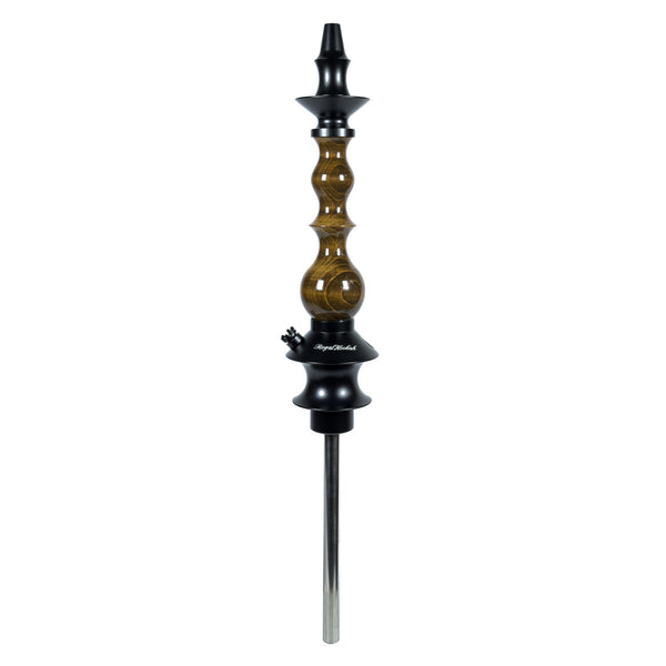 Regal Hookah Mini Queen Brown Wood