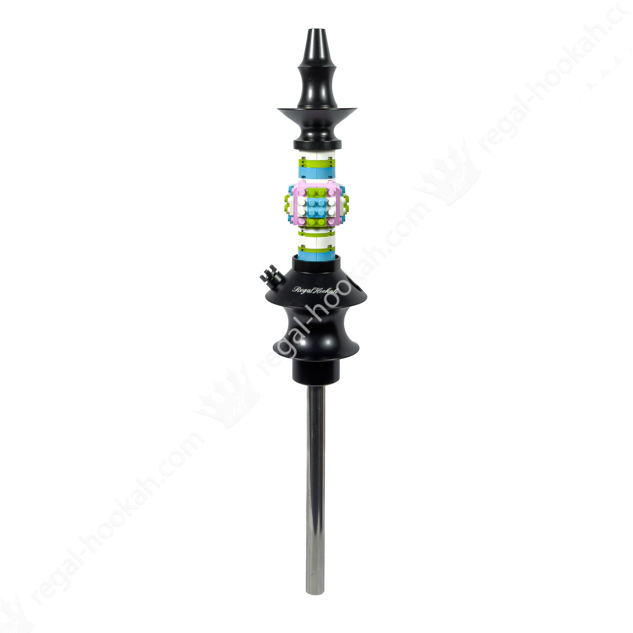 Regal Hookah Custom Build a Brick Pastel Pawn | Novelty Hookah