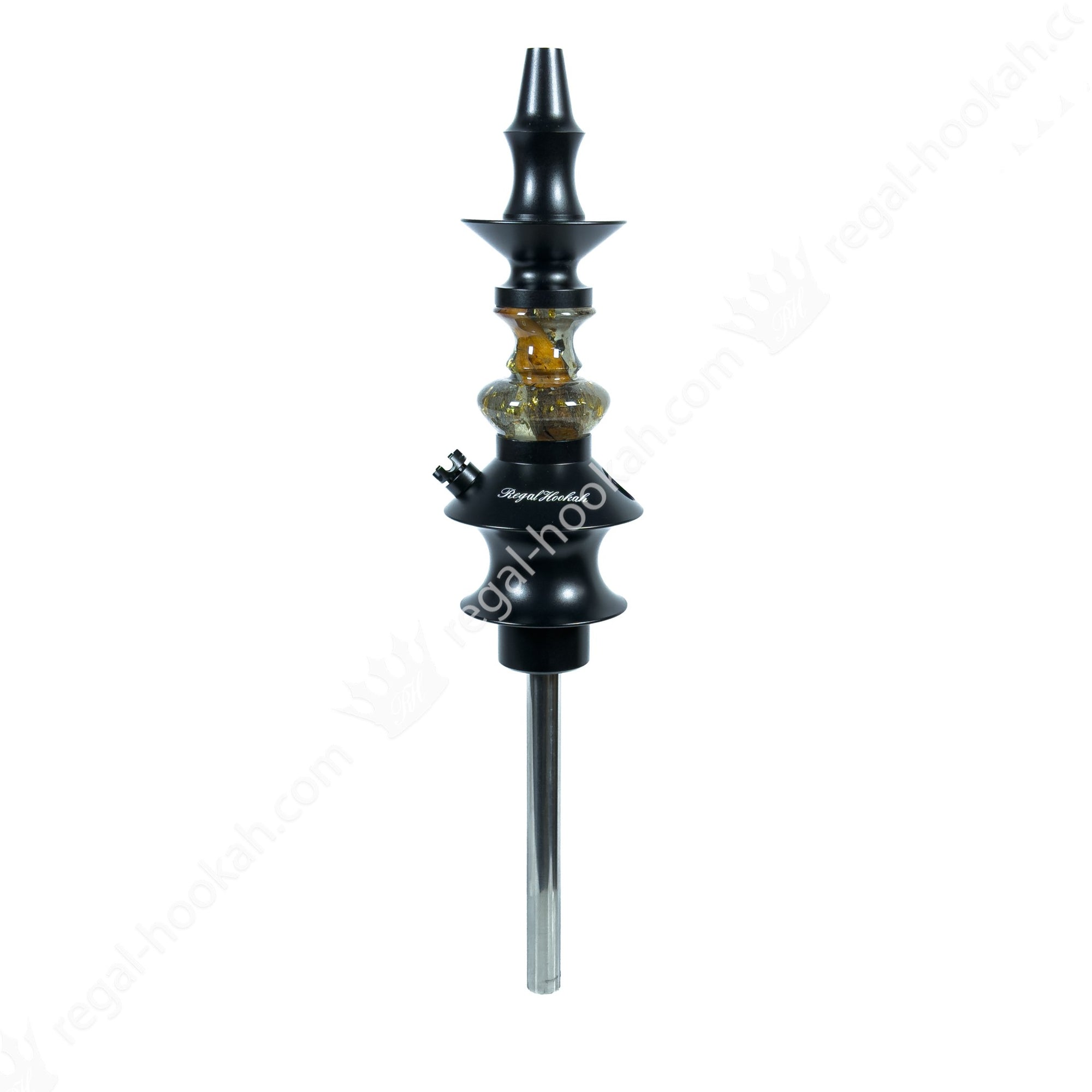 Regal Hookah Pawn Epoxy Green Wood by Regal Hookah | Premium Hookah Made in USA