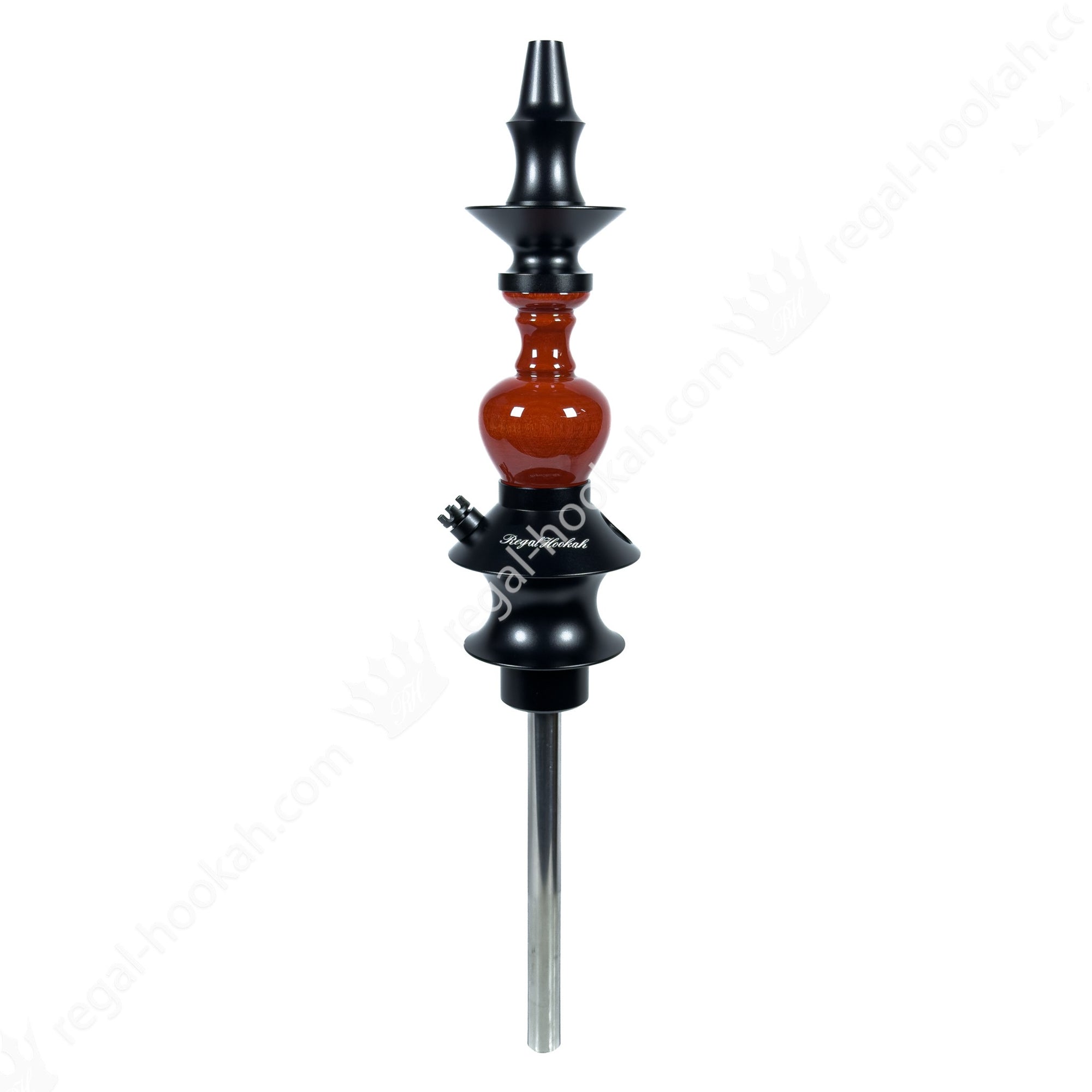 Regal Hookah Pawn Redwood Gloss by Regal Hookah | Premium Hookah Made in USA