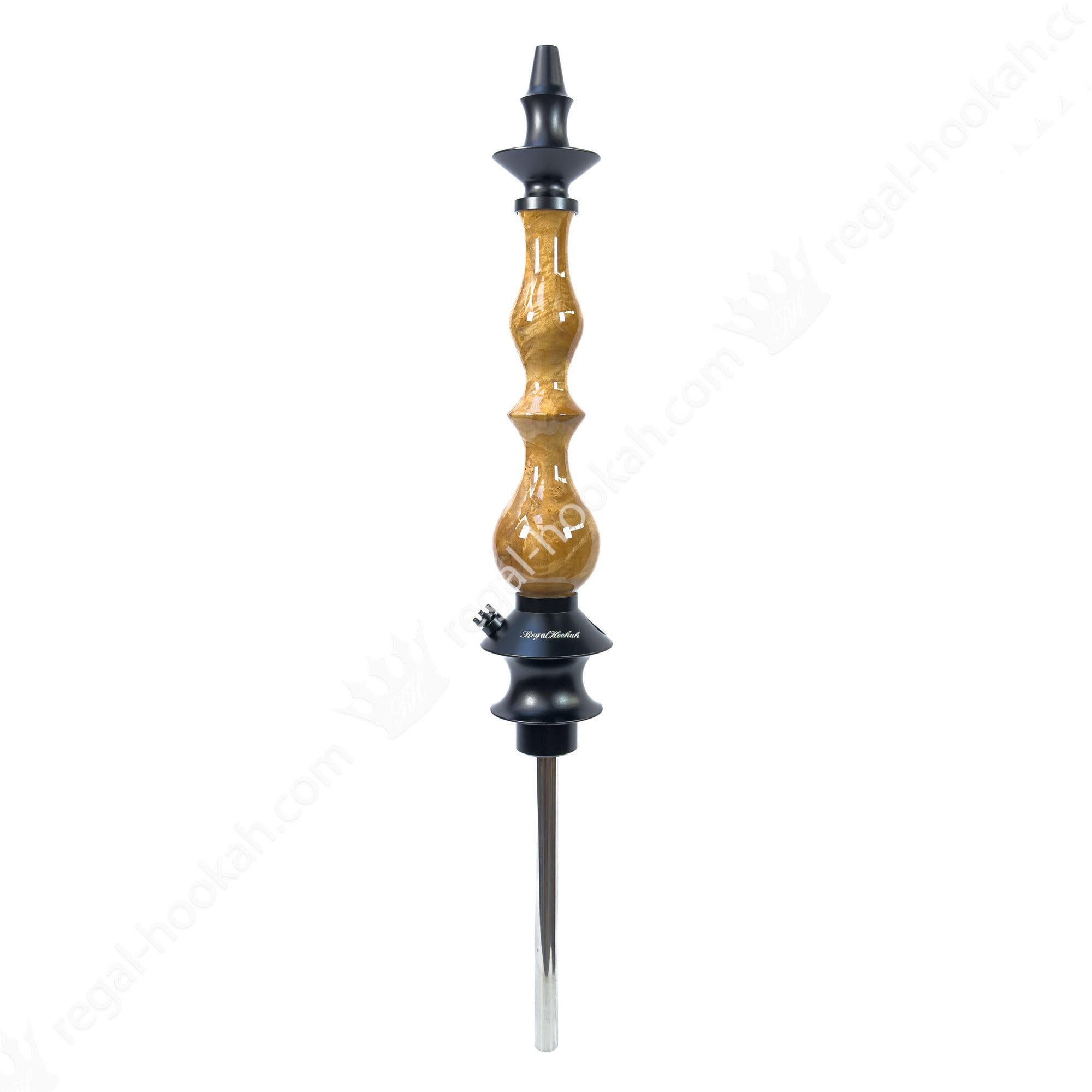 Regal Hookah Queen Figured Maple by Regal Hookah | Premium Hookah Made in USA