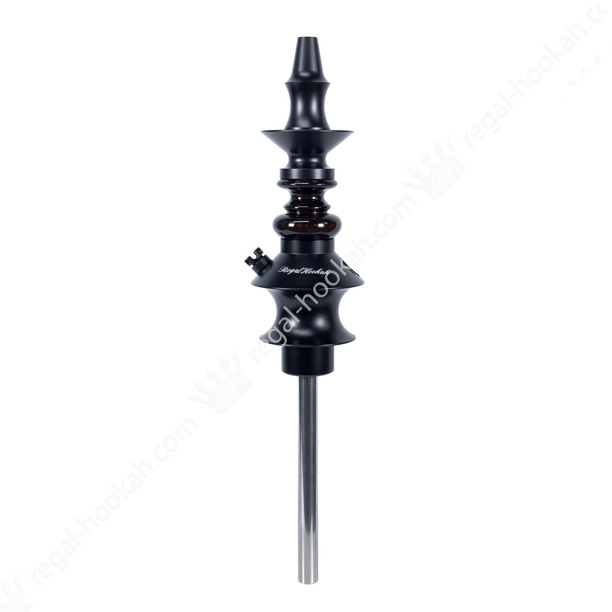 Regal Hookah Pawn Short Dark Brown Gloss