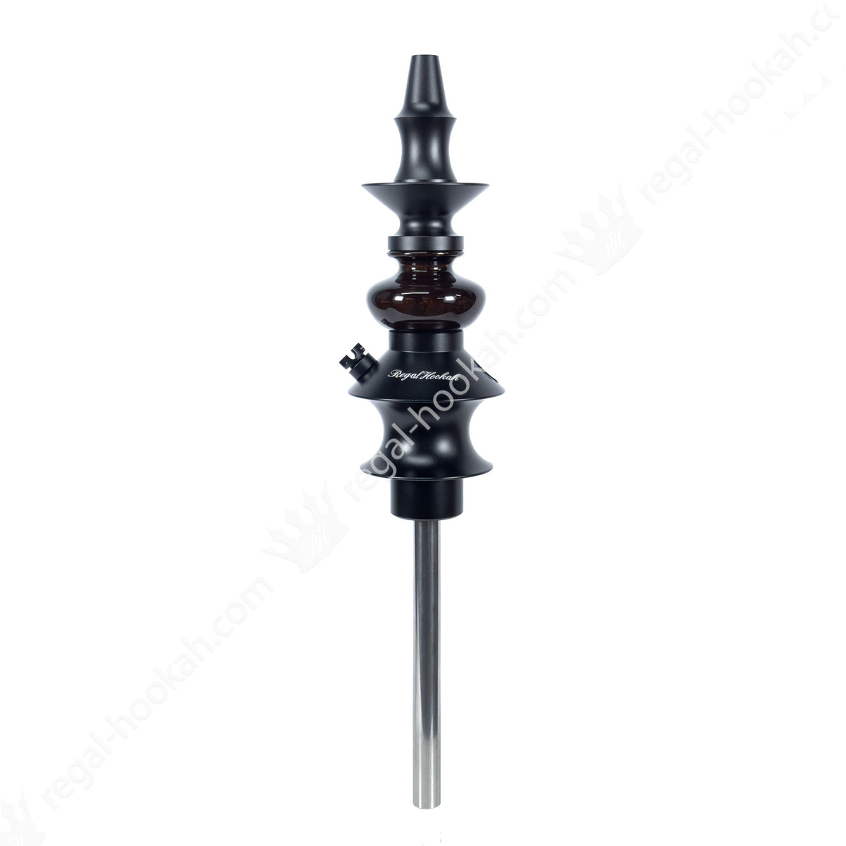 Regal Hookah Pawn Short Dark Redwood