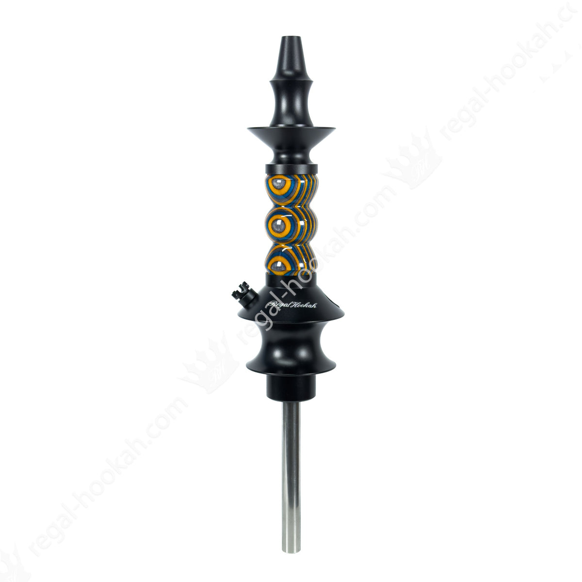 Regal Hookah Pawn Short DW Aqua Fire