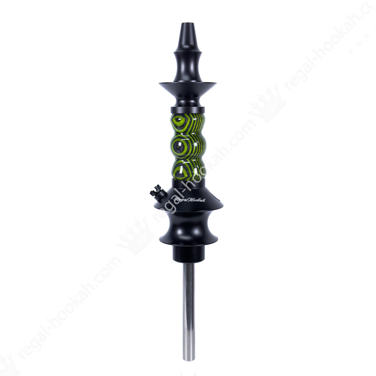 Regal Hookah Pawn Short DW Green Hornet