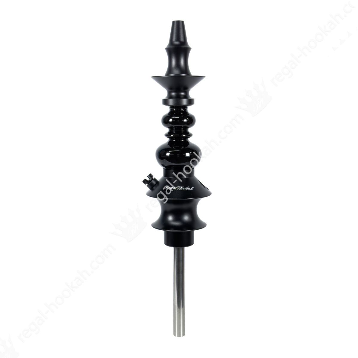 Regal Hookah Pawn Classic Black Gloss