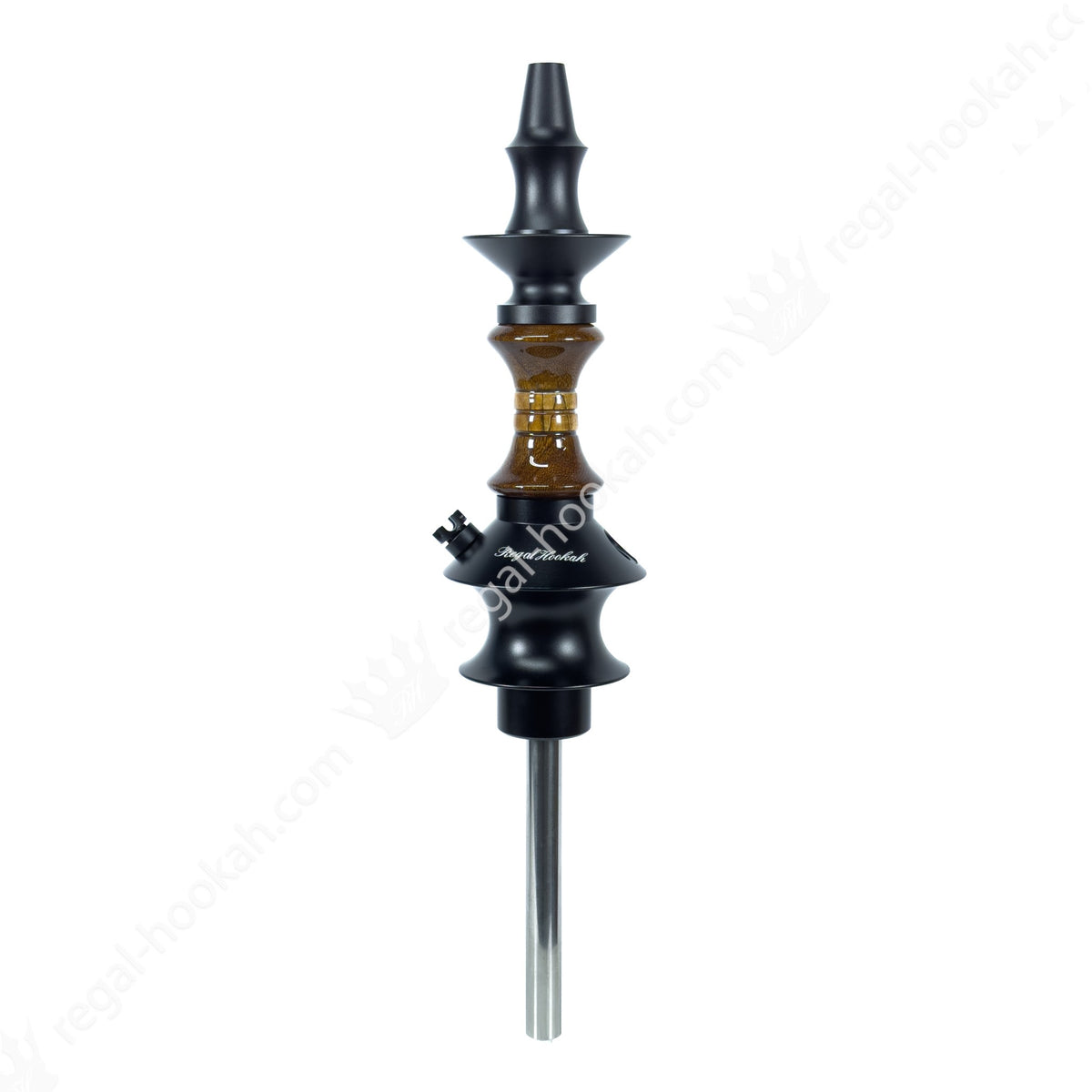 Regal Hookah Pawn Short Hourglass Doublewood