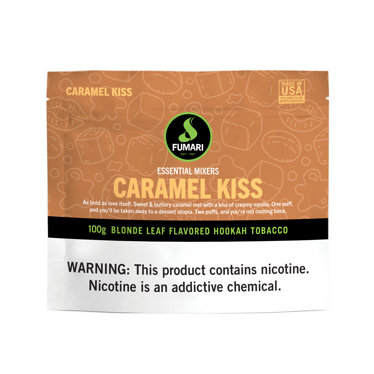 Tobacco Fumari Caramel Kiss 100 g