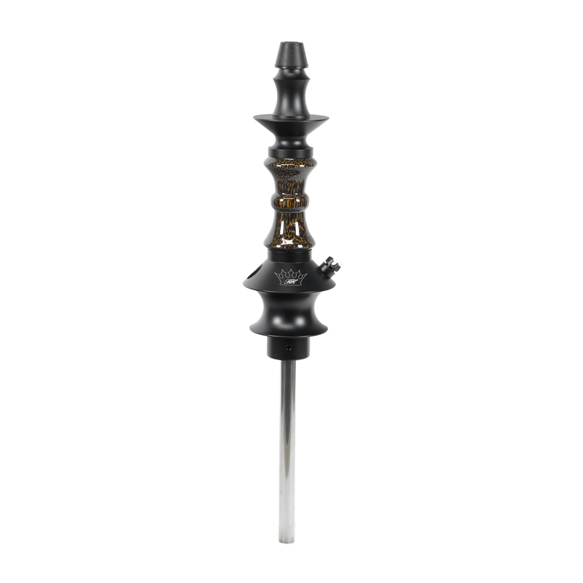 Regal Hookah Pawn Exotic Wood Black Palm