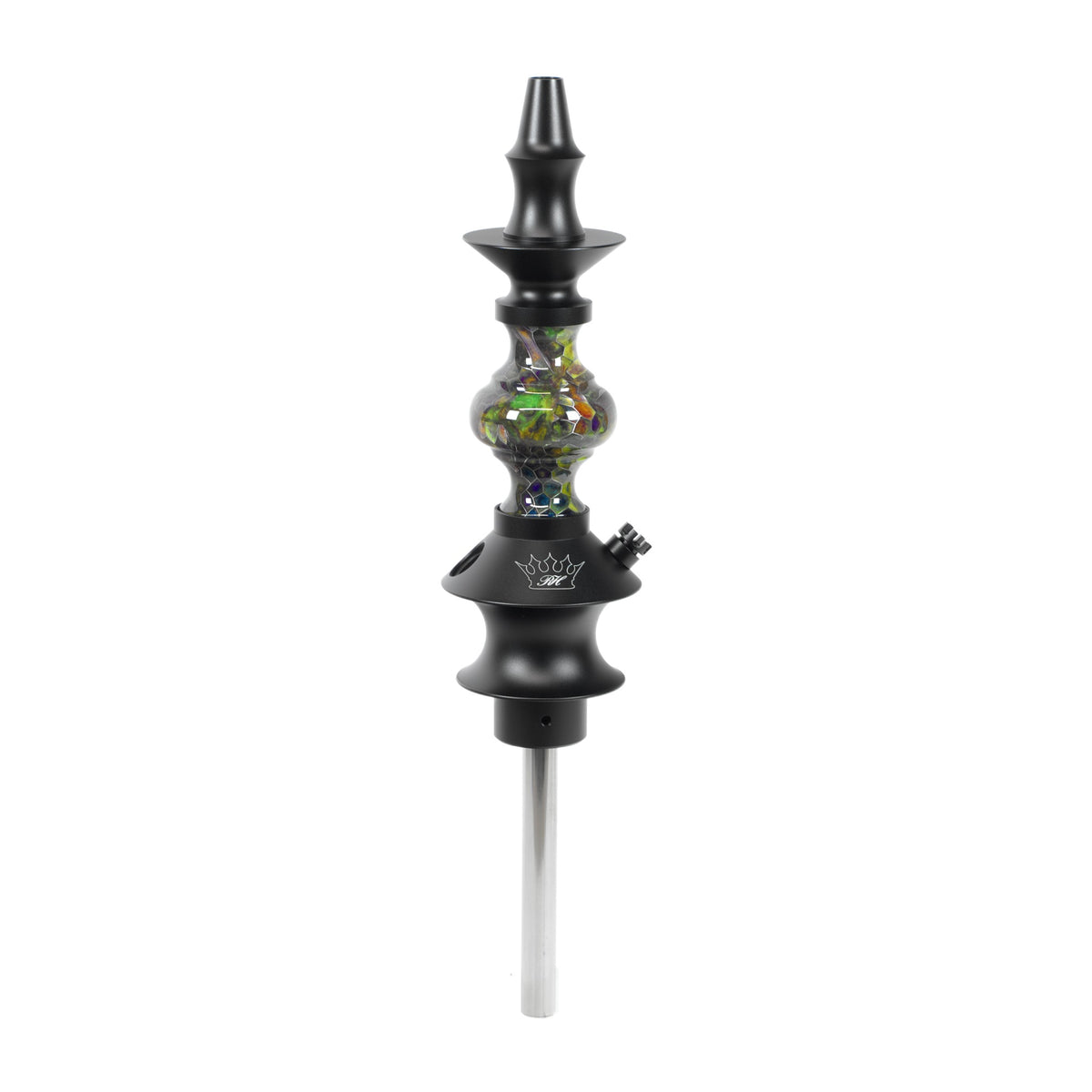Regal Hookah Pawn Epoxy Colors Swirl Honey Comb