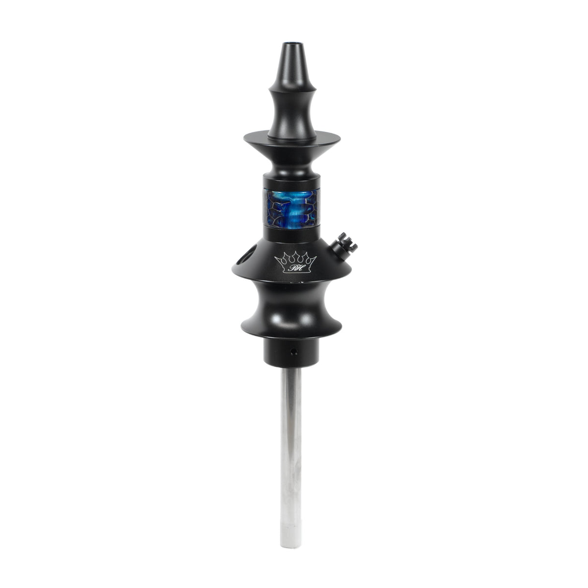 Regal Hookah Pawn Epoxy Micro Dowl Blue Honey Comb