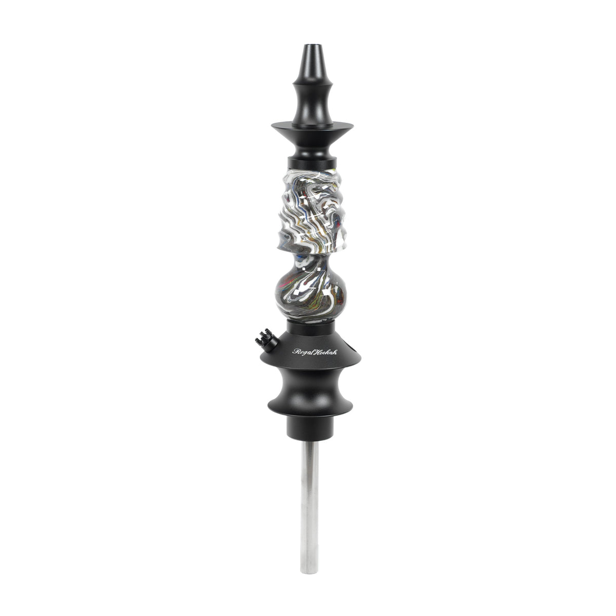 Regal Hookah Pawn Cavalier Epoxy Sub Swirl