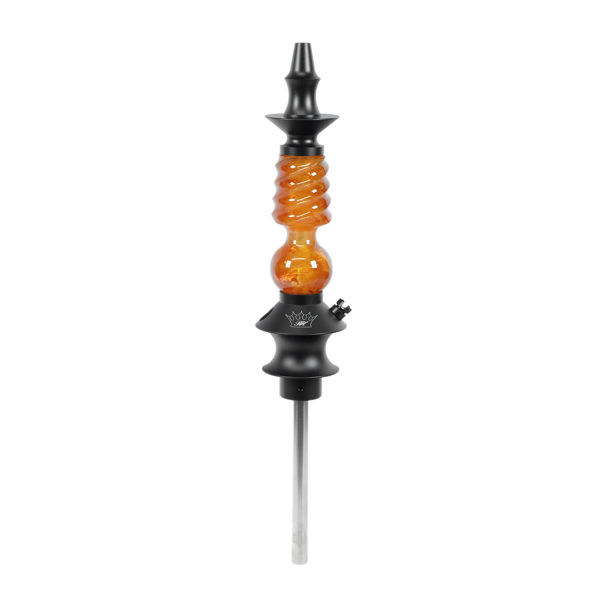 Regal Hookah Mini Cavalier Epoxy Honey Metallic Bronze Flakes (6.5 in. Tube)