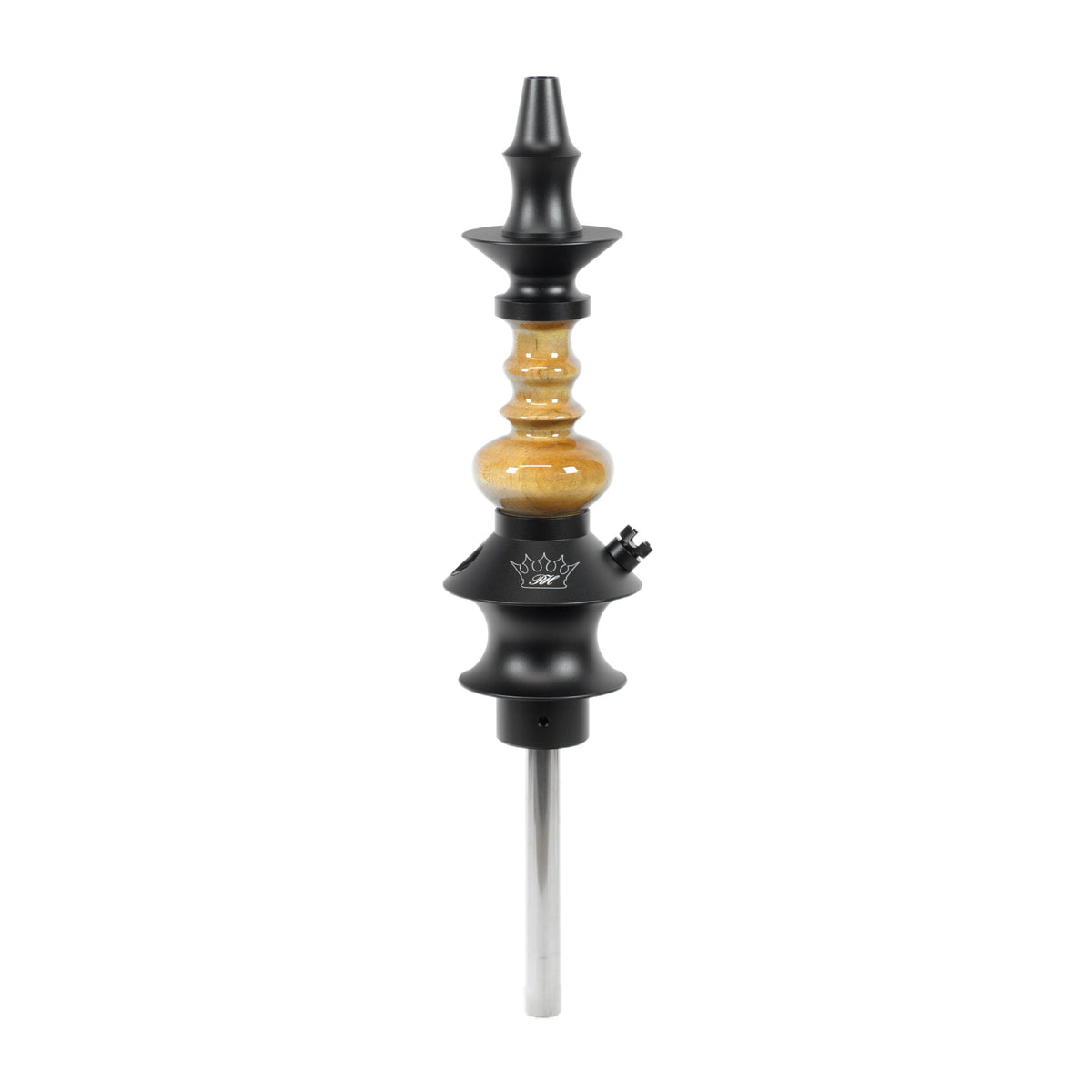 Regal Hookah Pawn Epoxy Gold Lava Manzanita