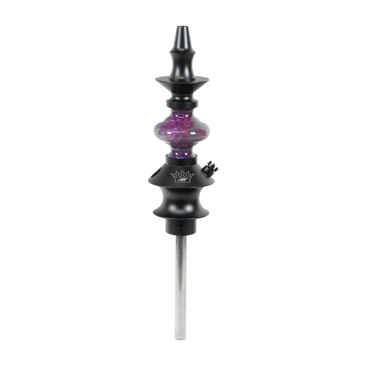 Regal Hookah Pawn Epoxy Purple Swirl #2