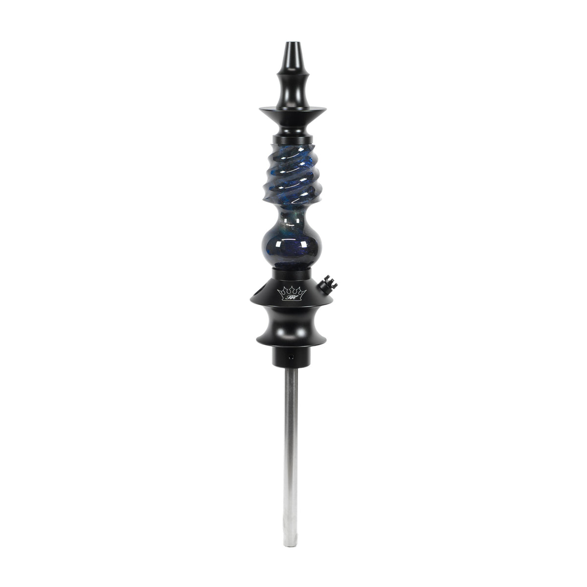 Regal Hookah Pawn Cavalier Epoxy Purple Swirl