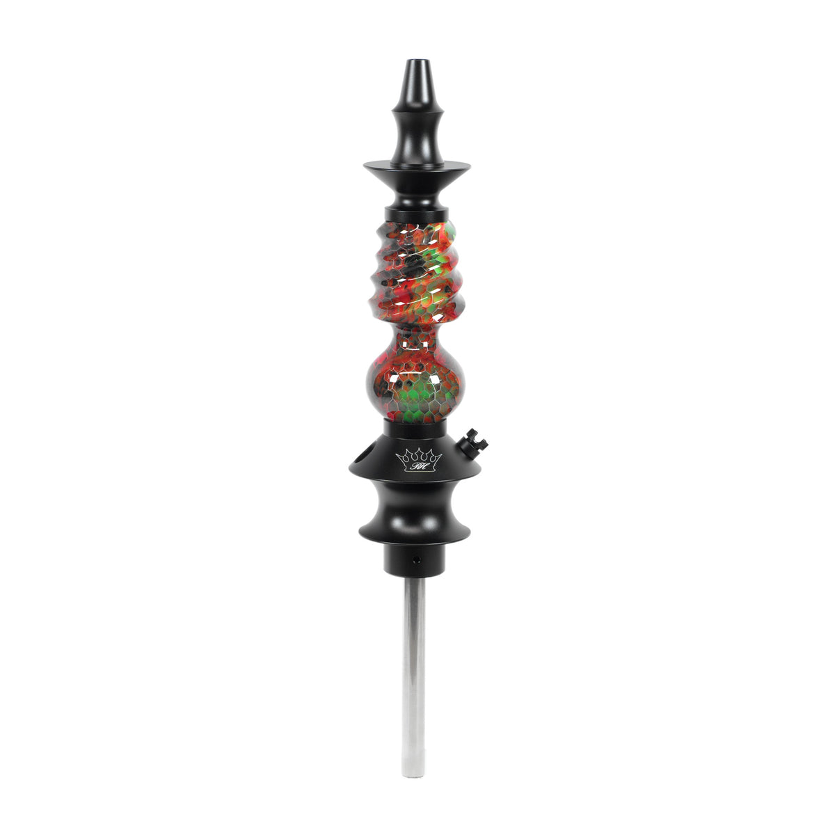 Regal Hookah Pawn Cavalier Epoxy Neon Colors Honey Comb