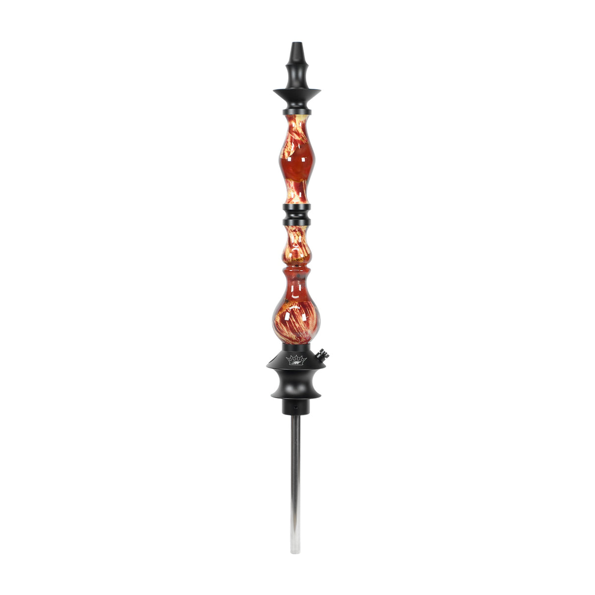 Regal Hookah King Epoxy Red Wood