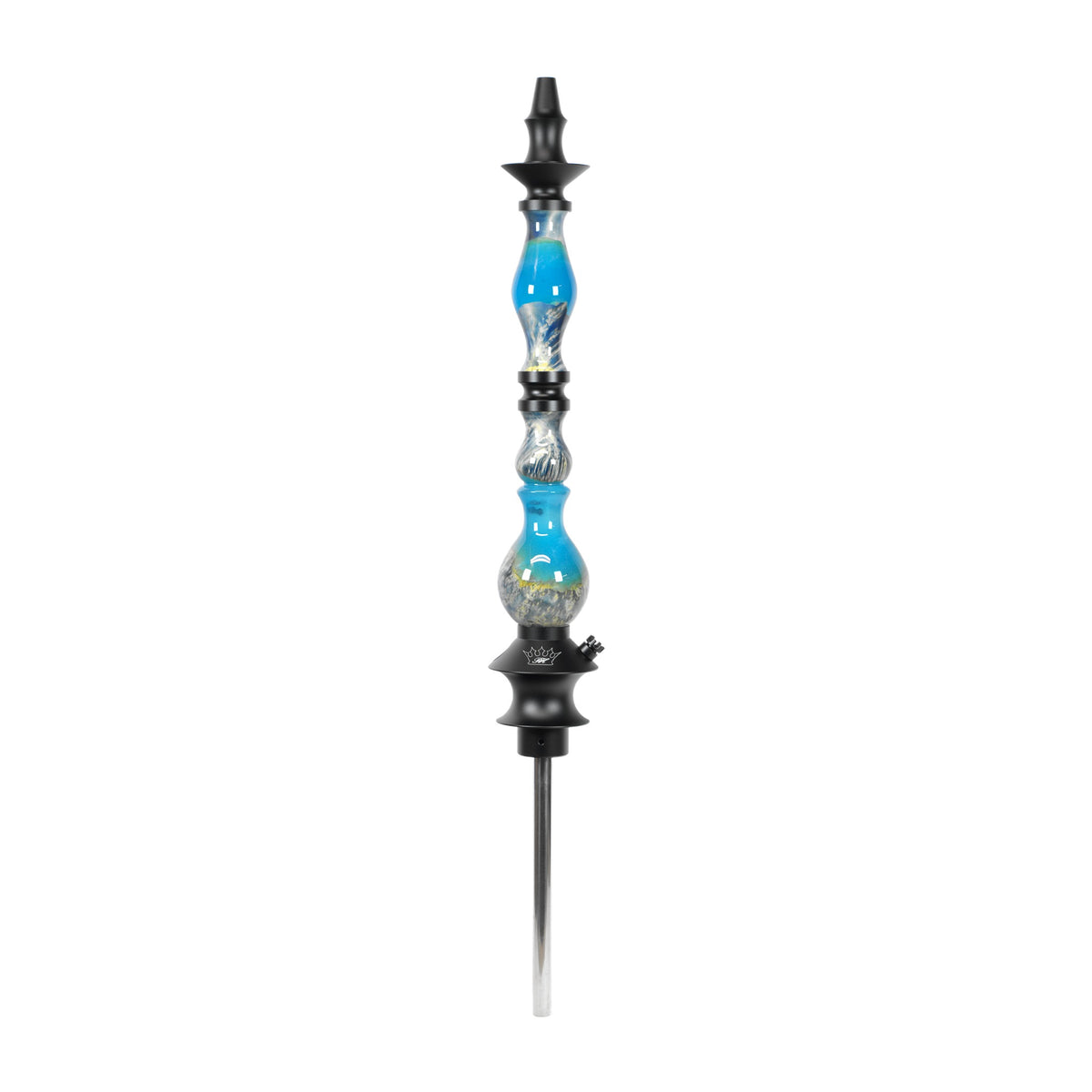 Regal Hookah King Epoxy Blue Wood