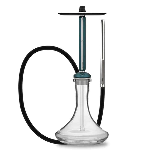 Alpha Hookah Echo Emerald Green stem
