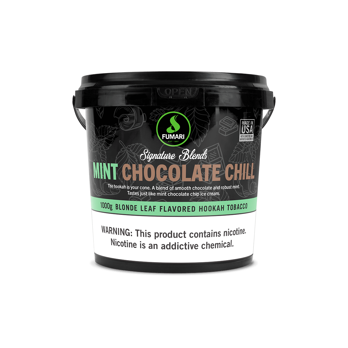 Tobacco Fumari Mint Chocolate Chill 1000 g (1 kg)