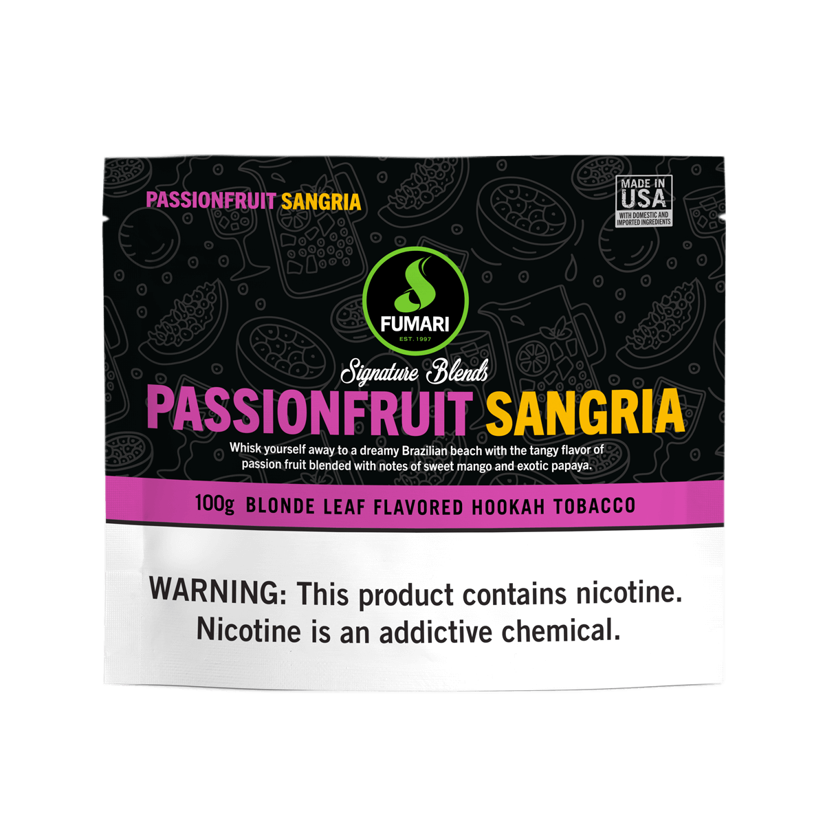 Tobacco Fumari Passionfruit Sangria 100 g