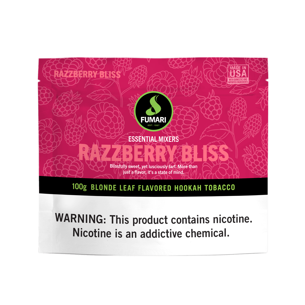 Tobacco Fumari Razzberry Bliss 100 g