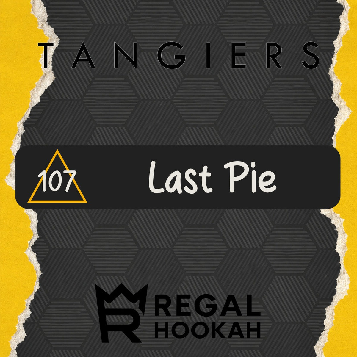 Tobacco Tangiers Noir C107 Last Pie 250g