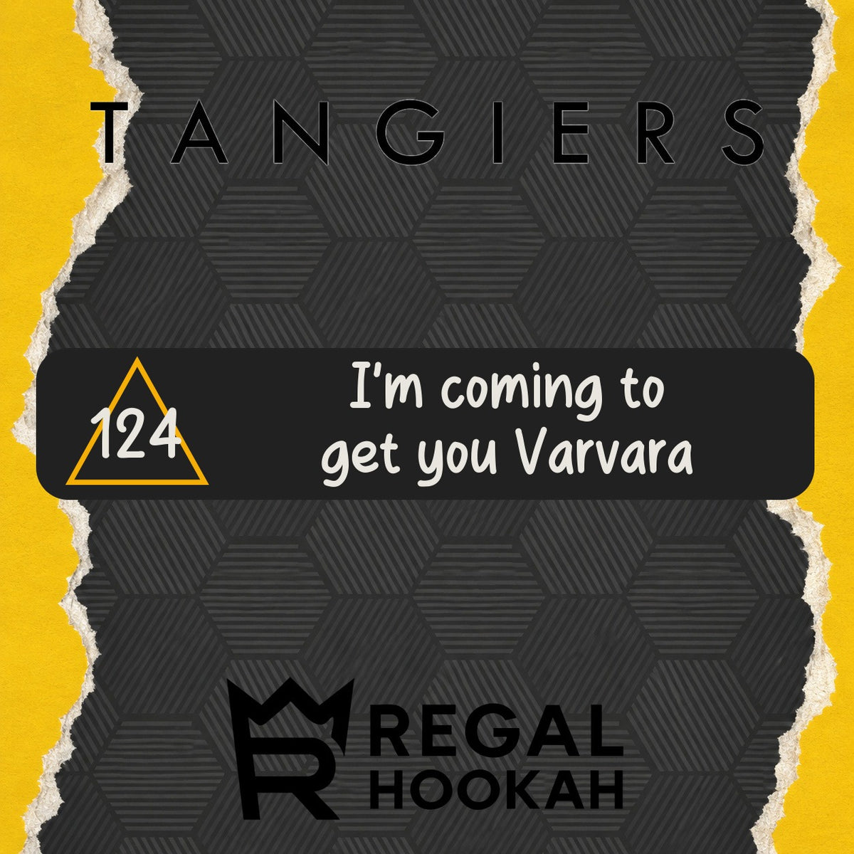 Tobacco Tangiers Noir C124 I'm coming to get you Varvara 250g